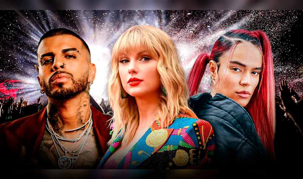 Los pedidos técnicos y gastronómicos que hacen los cantantes para venir al Perú. Foto: composición de Gerson Carodoso/ @karolg/Instagram/ @rauwalejandro/Instagram