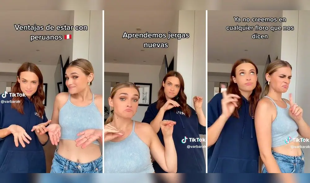 Las muchachas confesaron que aprendieron a tener mucha paciencia. Foto: composición LR / capturas de TikTok / @varbarak