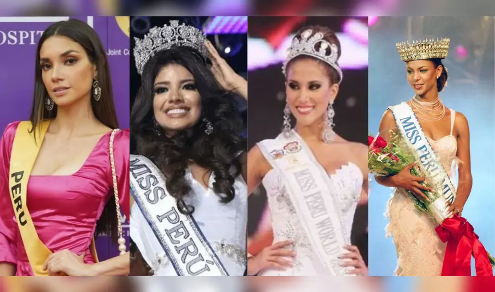 En 4 ocasiones, la organización de Miss Perú retiró la corona a las reinas de belleza. Foto: composición LR/difusión En 4 ocasiones, la organización de Miss Perú retiró la corona a las reinas de belleza. Foto: composición LR/difusión