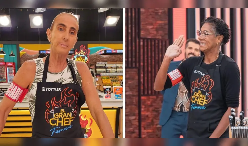 Presencia de Leyla Chihuán en "El gran chef: famosos" genera dudas de continuidad de Natalia Málaga en el programa. Foto: composición LR/Facebook