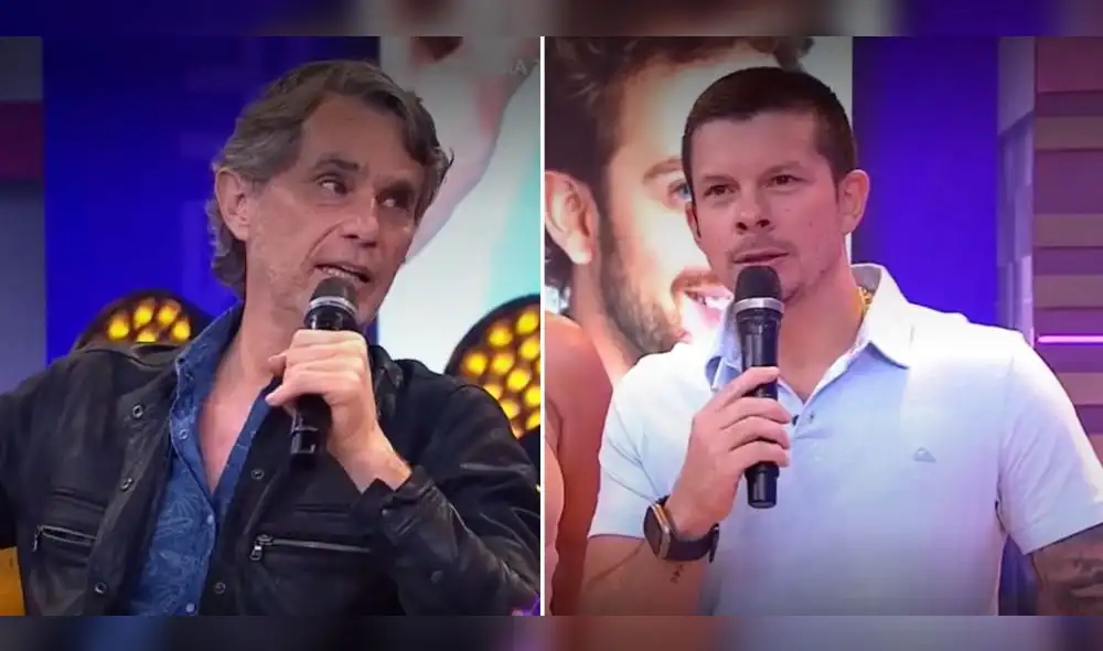 Humberto Zurita critica actuación de Mario Hart antes de tiempo. Foto: composición LR/Capturas de América TV - Video: América TV Humberto Zurita critica actuación de Mario Hart antes de tiempo. Foto: composición LR/Capturas de América TV - Video: América TV