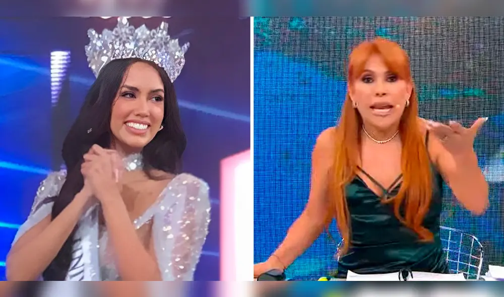 Camila Escribens se defendió de críticas de Magaly Medina. Foto: composición LR/captura de América TV/ATV