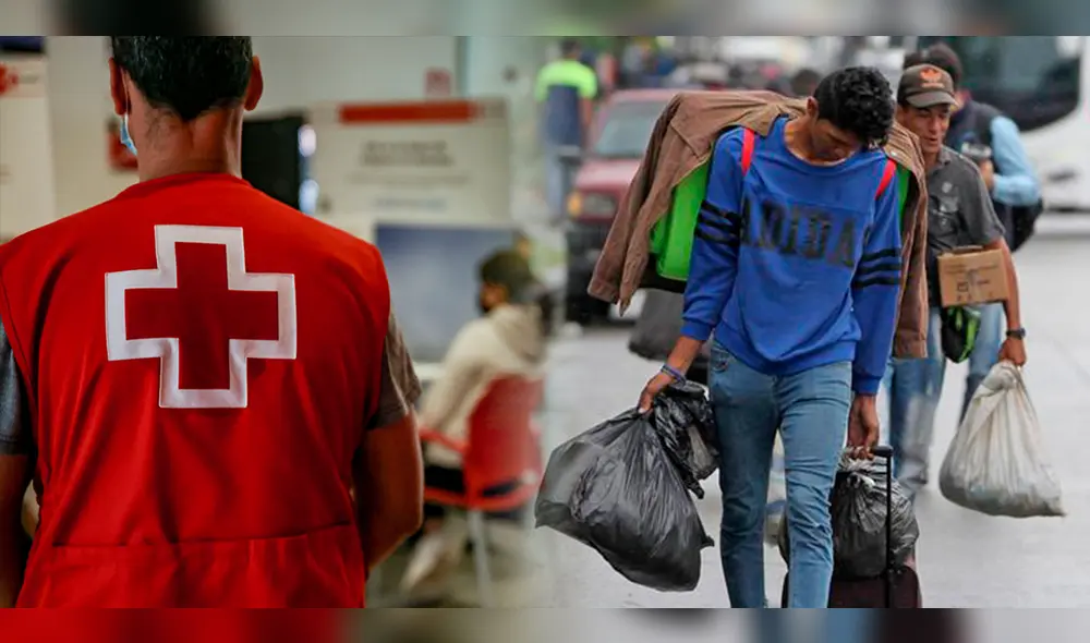 Descubre AQUÍ cómo ayuda la Cruz Roja Española a los migrantes venezolanos. Foto: composición LR/Europa Press/Agencia EFE