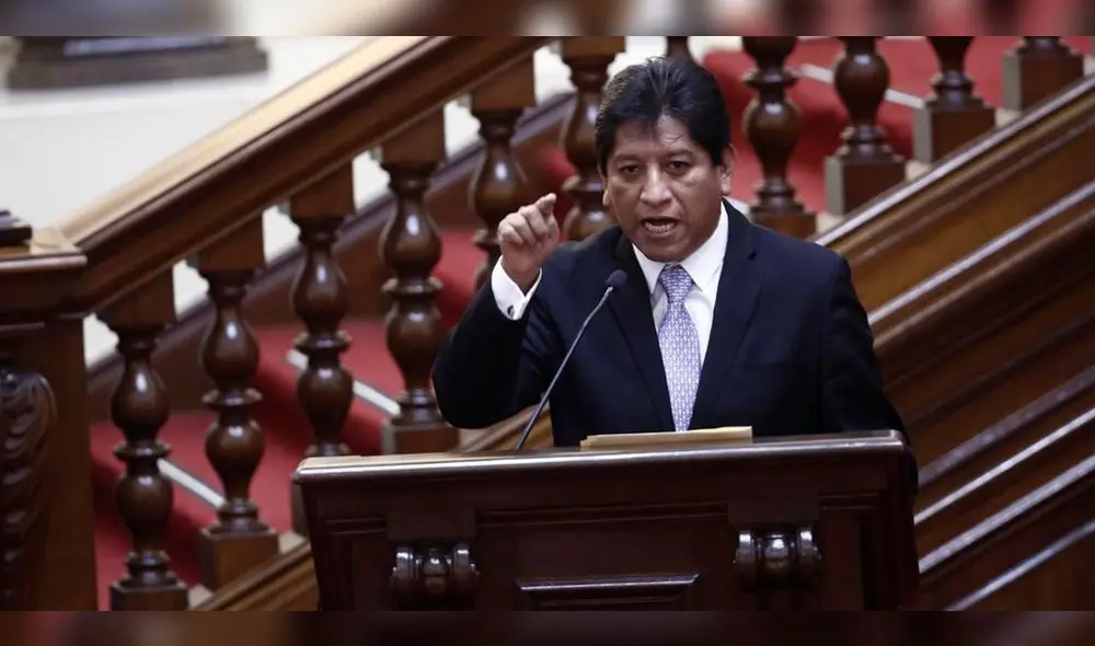 Josué Gutierrez fue elegido gracias al respaldo mayoritario de Fuerza Popular, Perú Libre y Acción Popular. Foto: Marco Cotrina