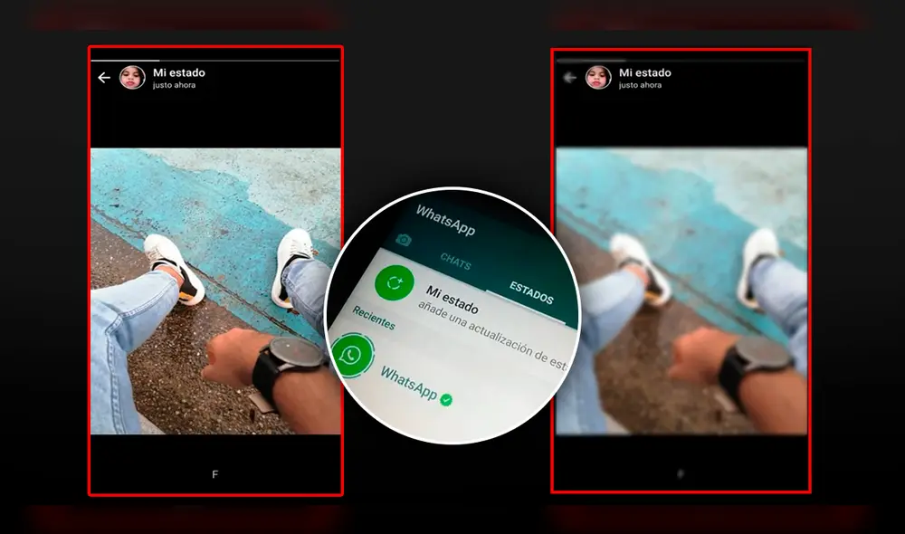 Aprende a subir fotos en tu estado de WhatsApp sin que pierdan calidad. Foto: composición LR/Mira cómo se hace/Alejo Mester