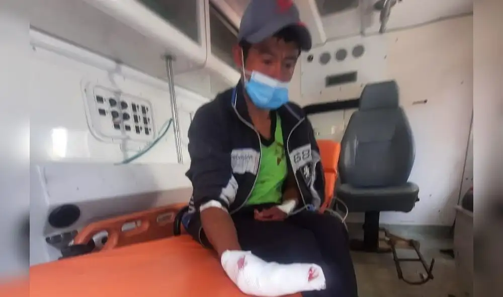 Herido fue referido la hospital Belén de Trujillo. Foto: Wamachuko News Herido fue referido la hospital Belén de Trujillo. Foto: Wamachuko News