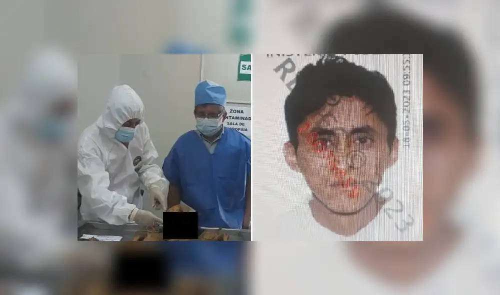 Familiares confirmaron identidad del desaparecido. Foto: Ministerio Público La Libertad Familiares confirmaron identidad del desaparecido. Foto: Ministerio Público La Libertad