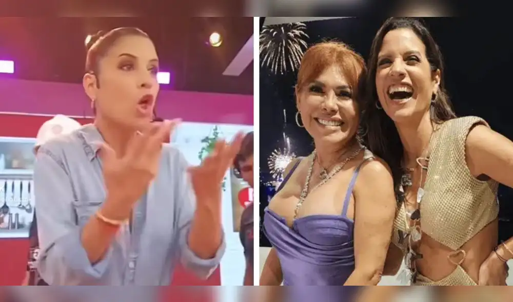 María Pía se tomó con humor el último discurso de Magaly Medina. Foto: composición LR / TikTok / María Pía Copello / Difusión María Pía se tomó con humor el último discurso de Magaly Medina. Foto: composición LR / TikTok / María Pía Copello / Difusión