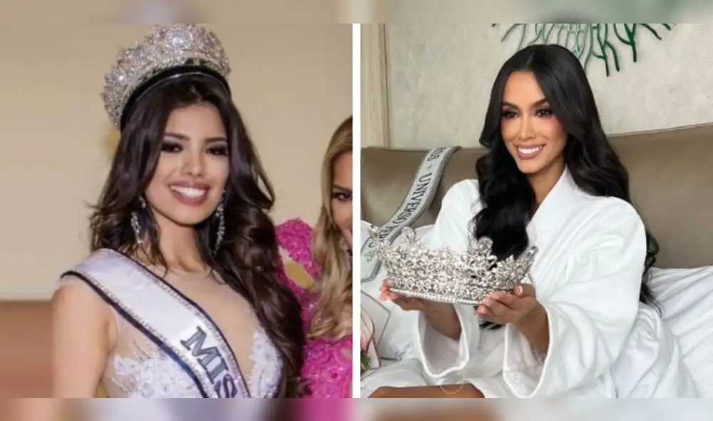 Anyella Grados envió sus deseos a la flamante miss Perú, Camila Escribens. Foto: composición LR / Instagram / Camila Escribens / Anyella Grados