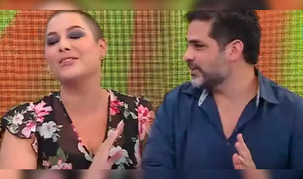 Natalia Salas y Sergio Coloma hablaron de su relación con Magaly Medina. Foto: composición LR/captura de ATV - Video: ATV