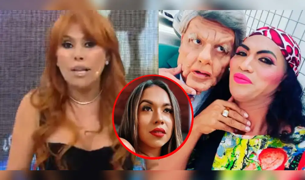 Magaly Medina elogió el talento del comediante que reemplazó a Dayanita en "JB en ATV". Foto: composición LR/ ATV/ Instagram/Pepino/Dayanita - Video: ATV