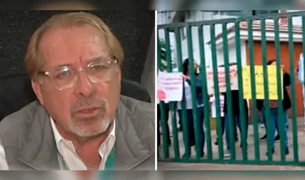 Alcalde de La Molina pide a sus vecinos que saquen la reja debido al fallo. Foto: composición LR/captura de "24 horas" - Video: "24 horas"