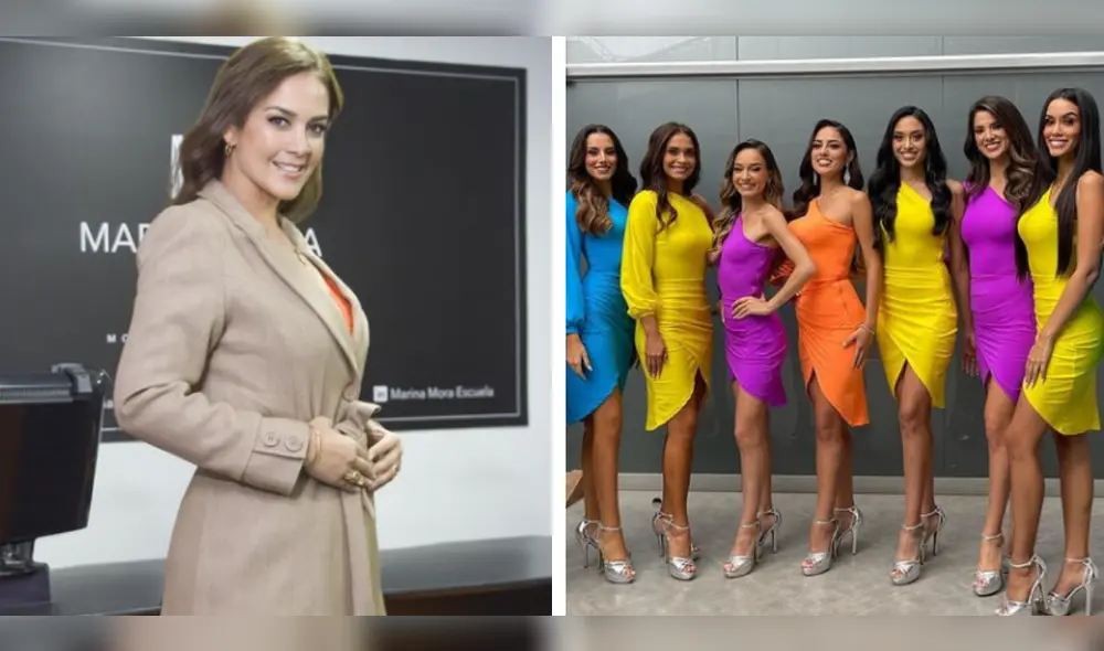 Marina Mora sintió que faltaron detalles importantes en el concurso del Miss Perú 2023. Foto: Composición LR/ Marina Mora / Miss Perú Oficial / Instagram