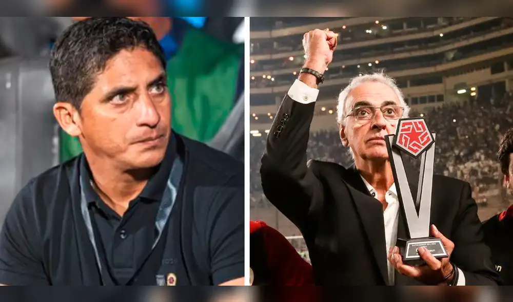 Jorge Fossati y Guillermo Salas aún no se han enfrentado en la Liga 1. Su primer partido sería en el Clausura. Foto: composición GLR