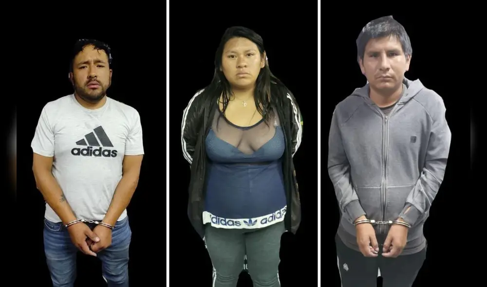 Presuntos secuestradores fueron intervenidos en flagrancia delictiva, según la Policía. Foto: composición LR/PNP Presuntos secuestradores fueron intervenidos en flagrancia delictiva, según la Policía. Foto: composición LR/PNP