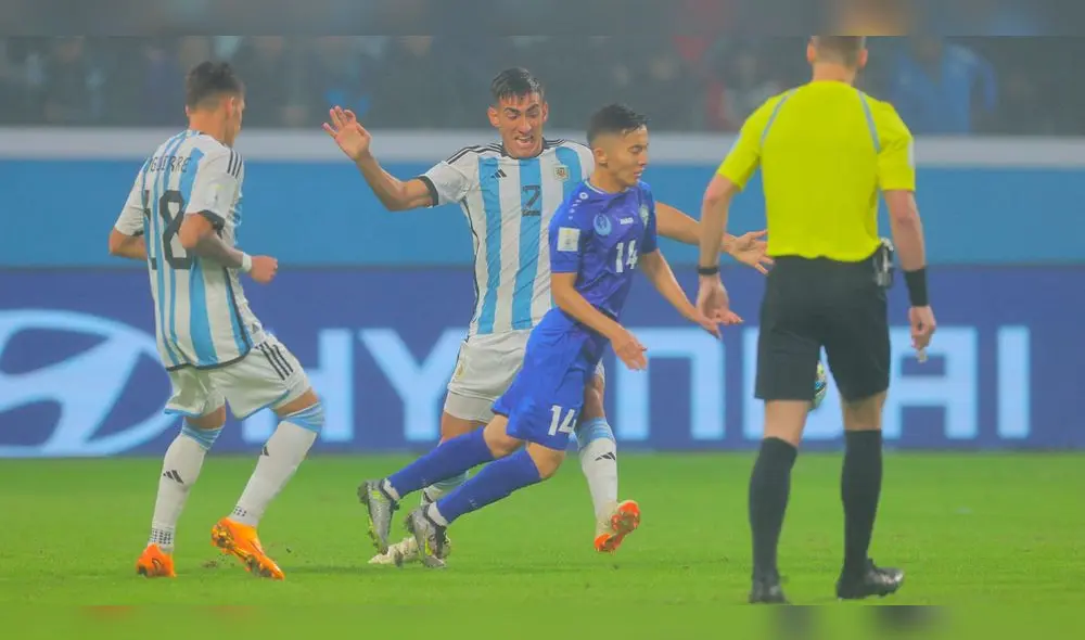 Argentina sumos sus tres primeros puntos en el Mundial Sub-20. Foto: selección argentina Argentina sumos sus tres primeros puntos en el Mundial Sub-20. Foto: selección argentina