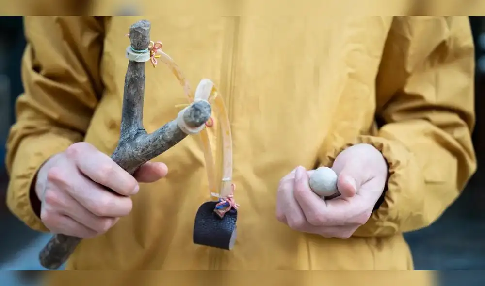 El adolescente de Michigan le lanzó una piedra en el tórax y la cabeza al secuestrador de su hermana. Foto: referencial/NBC News