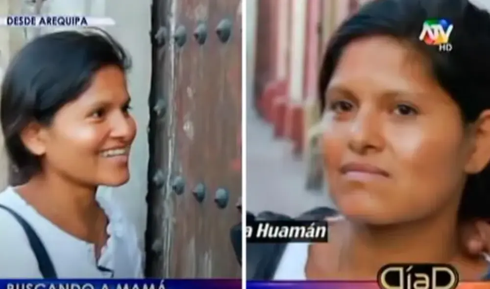 Milagros Forrester regresó a Perú a conocer la verdad sobre su adopción. Foto: composición LR/ATV