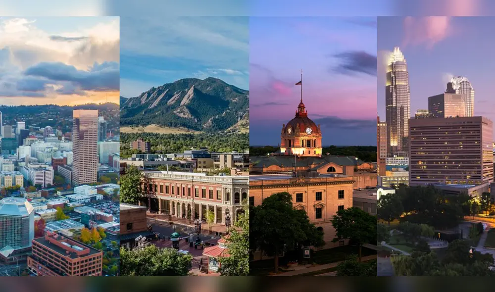 Conoce las mejores ciudades para vivir en Estados Unidos. Foto: composición LR/TripAdvisor