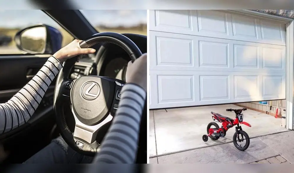 La madre señaló que no ió a su hijo cuando estacionaba su auto. Foto: composición LR/PickPik/Genie company La madre señaló que no ió a su hijo cuando estacionaba su auto. Foto: composición LR/PickPik/Genie company