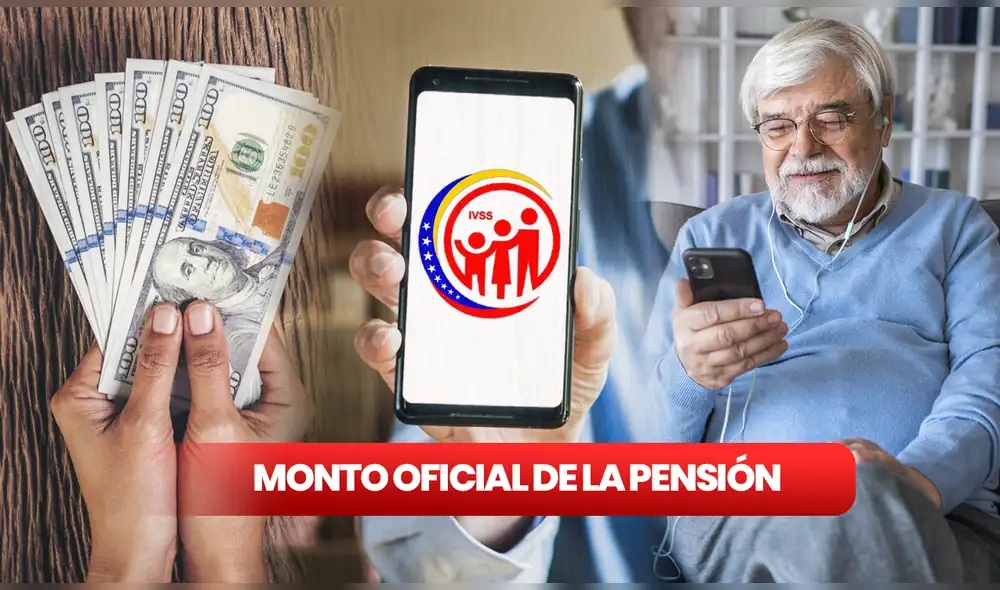 Por el mes de junio del 2023, los pensionados del IVSS tienen derecho a acceder a un monto equivalente al salario mínimo en Venezuela. ¿De cuánto es? Foto: composición LR/Freepik/IVSS