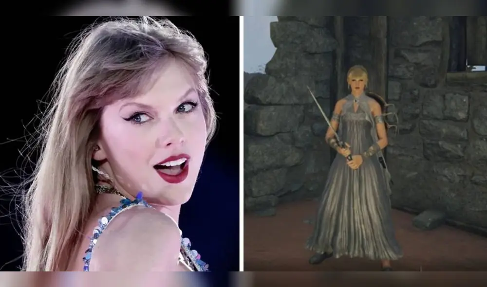 Un jugador que ha sorprendido a la comunidad al recrear a Taylor Swift en el juego. Foto: Philadelphia Inquirer/Reddit