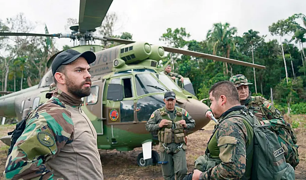 Dirige. Ministro de Gobierno, Carlos Eduardo del Castillo, encabezó operativos antinarcóticos. Foto: Twitter @EDelCastilloDC