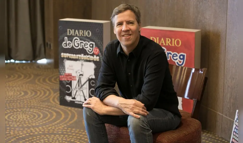 Jeff Kinney ha vendido 275 millones de libros con su saga juvenil. Foto: La República Jeff Kinney ha vendido 275 millones de libros con su saga juvenil. Foto: La República