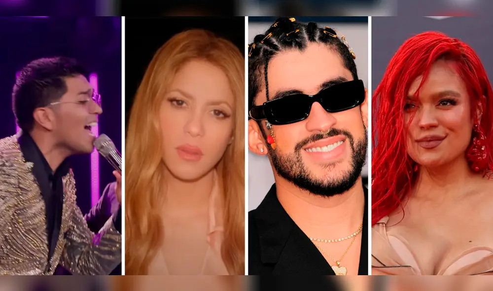 Grupo 5 es incluido en ranking de YouTube. Foto: composición LR/YouTube/Grupo 5/Shakira/difusión