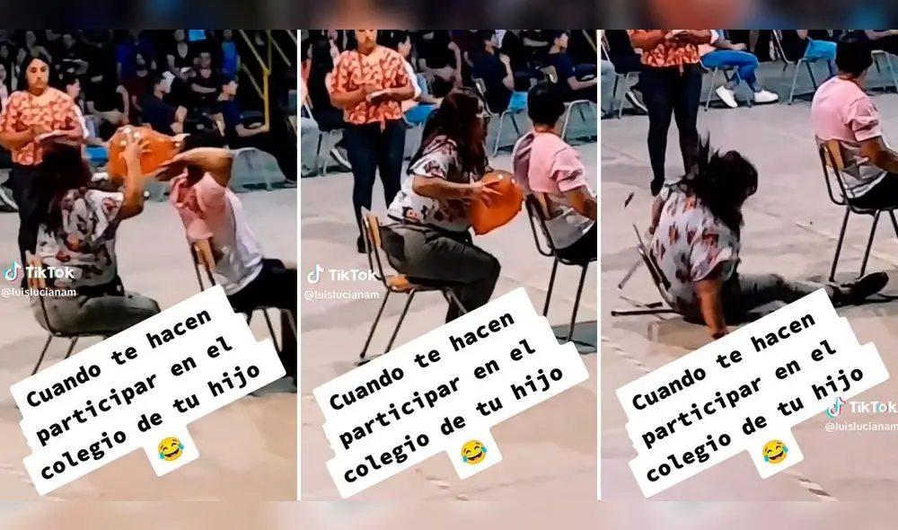 Un joven se acercó para auxiliar a la señora. Foto: composición LR/captura/@josemoronb30/TikTok Un joven se acercó para auxiliar a la señora. Foto: composición LR/captura/@josemoronb30/TikTok