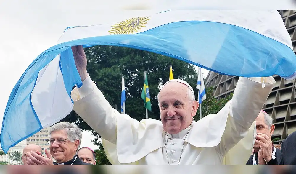 La gira del Papa Francisco sería por Argentina, Uruguay y Brasil. Foto: AFP