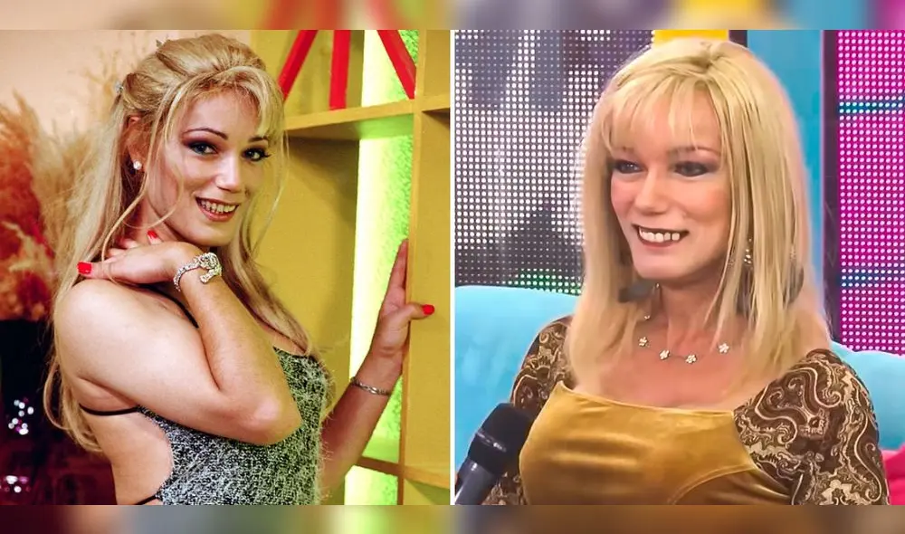 Coco Marusix fue una de las primeras vedettes trans del Perú. Foto: composición LR/La República/captura de Latina TV