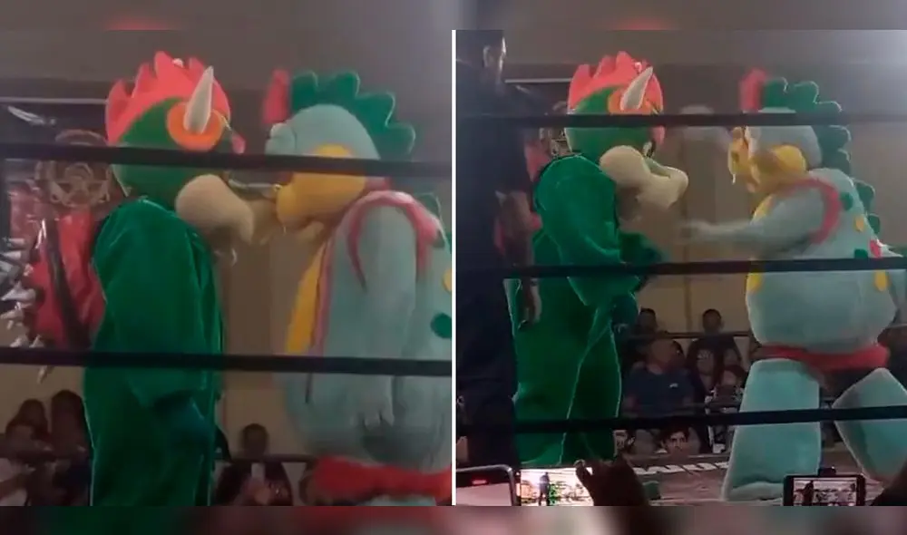 Las imágenes dejaron atónitos a más de un usuario en Internet. Foto: composición LR / capturas de Twitter / @peruoutofcontext