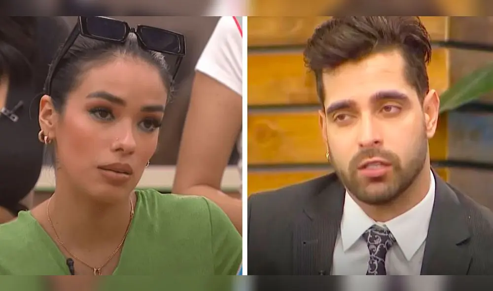 Shirley Arica y Sebastián Tamayo fueron pareja en "El poder del amor". Foto: composición LR/captura YouTube