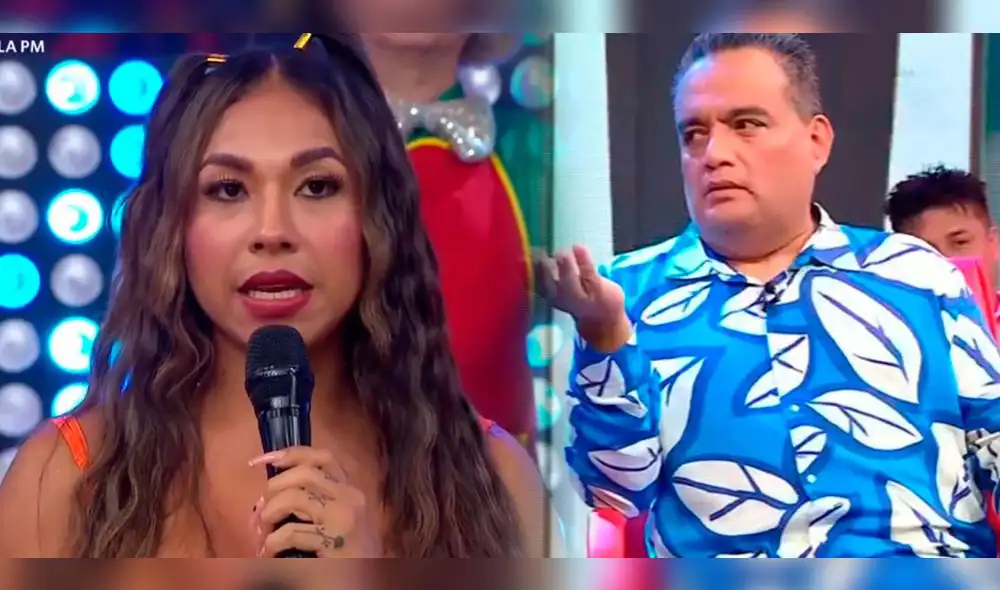 Dayanita no quiere seguir peleada con Jorge Benavides. Foto: composición LR/captura de América TV/ATV