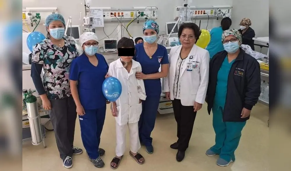 Niño fue operado en el Hospital Regional de Ayacucho. Foto: El Chilalo Noticias