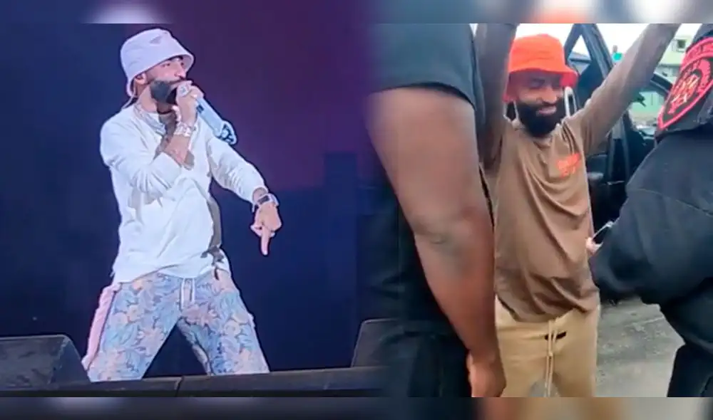 Arcángel se pronuncia sobre intervención policial. Foto: composición/LR/captura TikTok