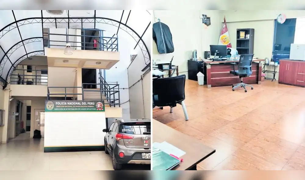 Reubicación. La Dirección de Investigación de Lavado de la PNP se ha instalado en el local de la Facultad de Derecho de la UAP con autorización de Pronabi. Foto: composiciónLR/difusión Reubicación. La Dirección de Investigación de Lavado de la PNP se ha instalado en el local de la Facultad de Derecho de la UAP con autorización de Pronabi. Foto: composiciónLR/difusión