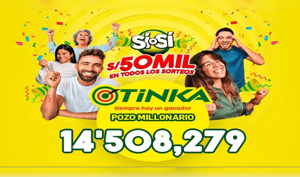 La Tinka se juega los miércoles y domingos de cada semana. Foto: La Tinka/ Página web