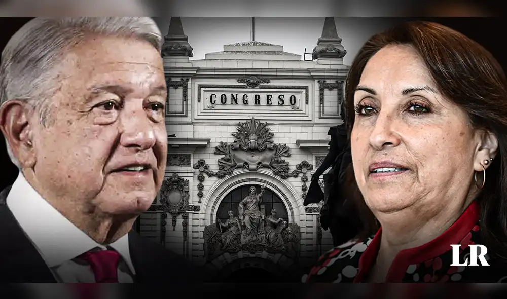 El 15 de mayo el presidente de México reiteró que no le otorgará la Presidencia de la Alianza del Pacífico a Dina Boluarte. Foto: composición Jazmin Ceras LR/ Presidencia/ Congreso El 15 de mayo el presidente de México reiteró que no le otorgará la Presidencia de la Alianza del Pacífico a Dina Boluarte. Foto: composición Jazmin Ceras LR/ Presidencia/ Congreso
