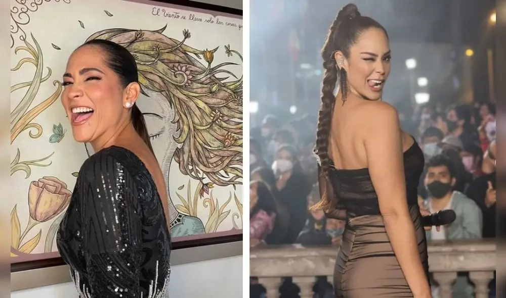 Presentadoras han trabajado juntas en programas de Latina. Foto: composición LR / Instagram Katia Palma / Instagram Karen Schwarz