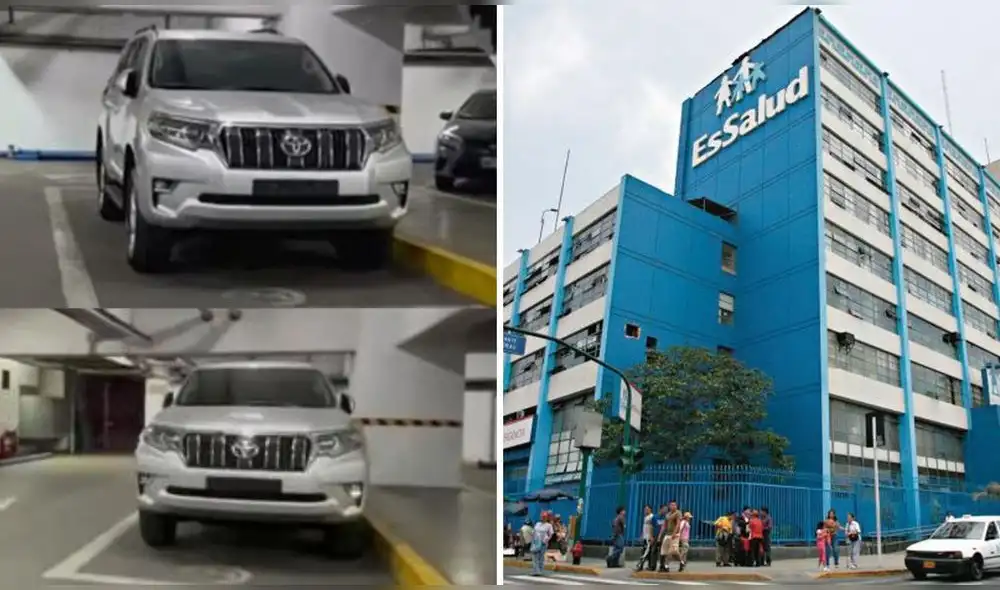 Esta es la moderna camioneta para altos funcionarios de EsSalud. Foto: Cuarto Poder/EsSalud