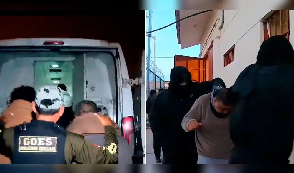 Cuatro delincuentes fueron trasladados a una prisión de máxima seguridad. Foto: composición LR/Latina - Video: Latina