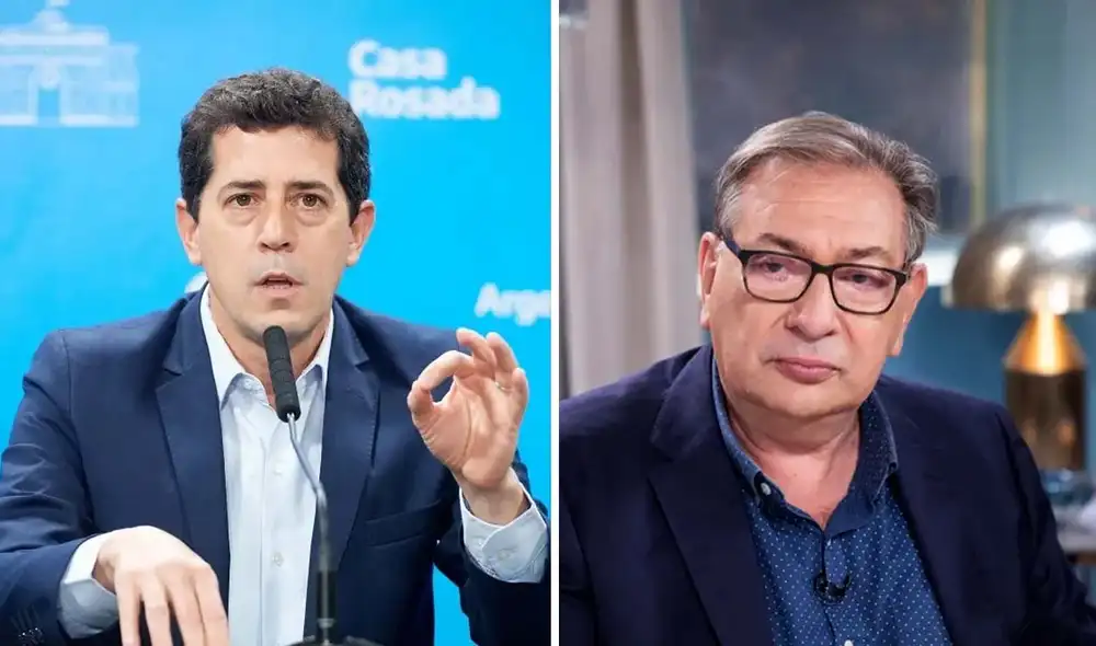 El periodista argentino Levinas se ha ganado el repudio de la población por sus declaraciones contra 'Wado' de Pedro. Foto: A24/C5N/composición LR El periodista argentino Levinas se ha ganado el repudio de la población por sus declaraciones contra 'Wado' de Pedro. Foto: A24/C5N/composición LR