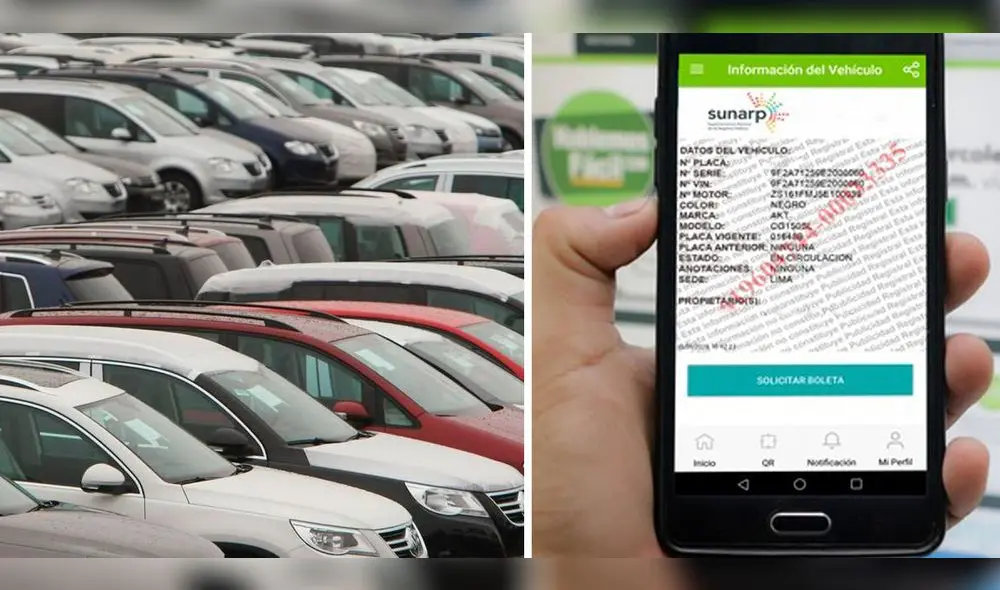 Revisa cómo realizar una consulta vehicular por internet. Foto: composición LR/Andina/Gob.pe