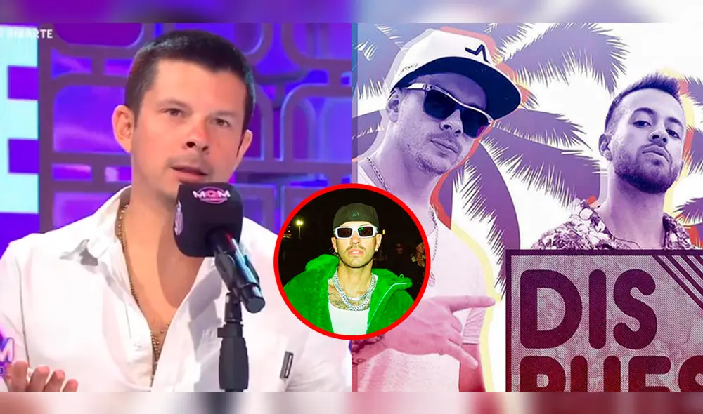 Mario Hart recordó su canción con Feid. Foto: composición LR/captura de América TV/YouTube/Mario Hart/Feid - Video: América TV Mario Hart recordó su canción con Feid. Foto: composición LR/captura de América TV/YouTube/Mario Hart/Feid - Video: América TV