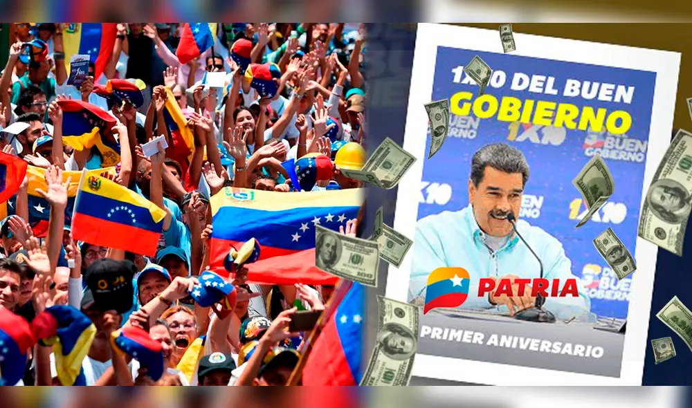 Conoce AQUÍ el monto del nuevo bono 1x10 de la Patria. Foto: composición LR/CNN en Español/Patria