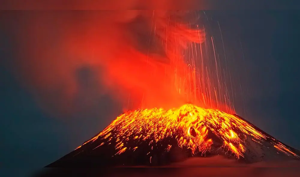 Volcán Popocatépetl ha provocado a gran velocidad la dispersión de ceniza en distintas áreas de la parte oriente del estado de México. Foto: EFE