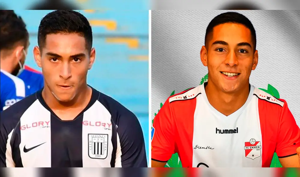 Didier La Torre descendió en cancha con Alianza Lima en 2020, pero pudo dar el salto al fútbol europeo al año siguiente con 18 años. Foto: Composición LR/Alianza Lima/FC Emmen Didier La Torre descendió en cancha con Alianza Lima en 2020, pero pudo dar el salto al fútbol europeo al año siguiente con 18 años. Foto: Composición LR/Alianza Lima/FC Emmen