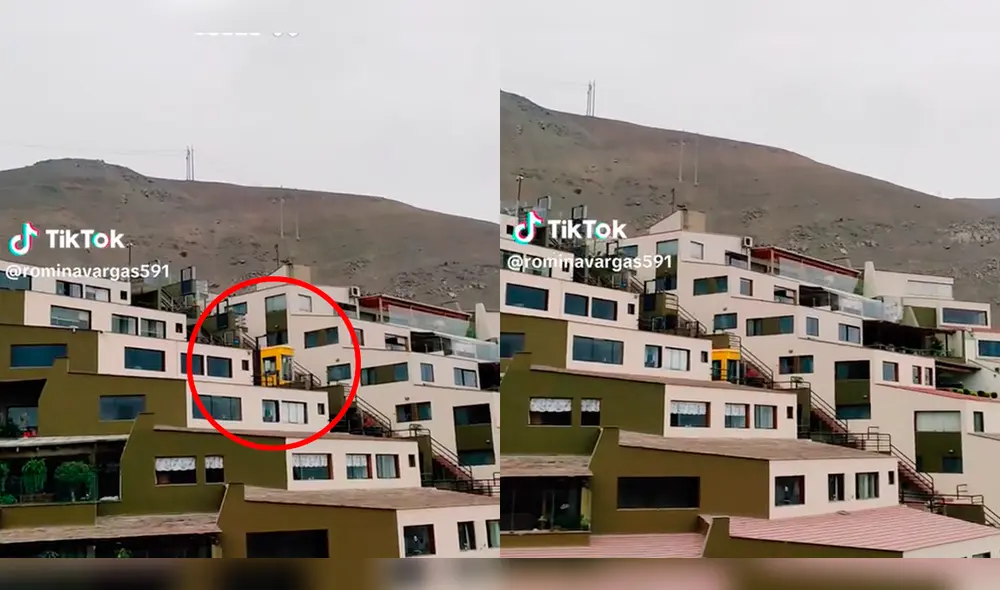 El video del elevador asombró a miles de usuarios en las redes sociales. Foto: composición LR/@RominaVargas